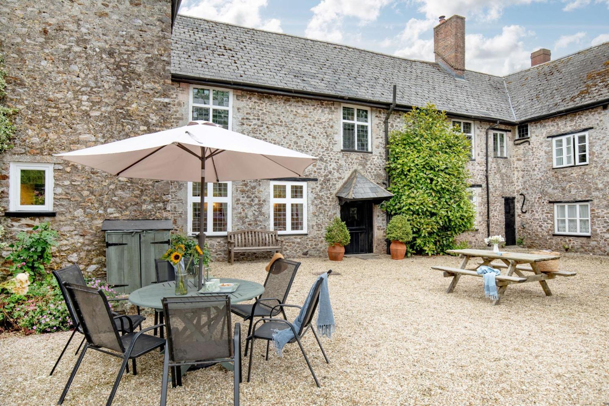 Sutton Barton Farmhouse 霍尼顿 外观 照片